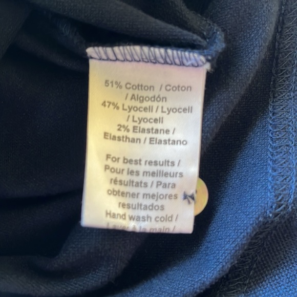 Peter Millar XL Navy Polo Shirt short sleeves, 3 button, Straight Hem 100%Cotton - Picture 5 of 7